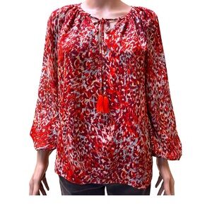 Ramy Brook Orange Long Sleeve